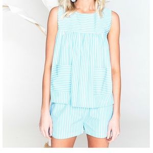 Lake Pajama Surf Summer Short Set